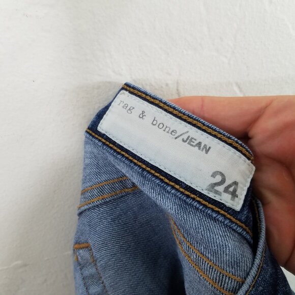 Rag & Bone THE DRE Skinny Jeans Blue Size 24 - Picture 9 of 10